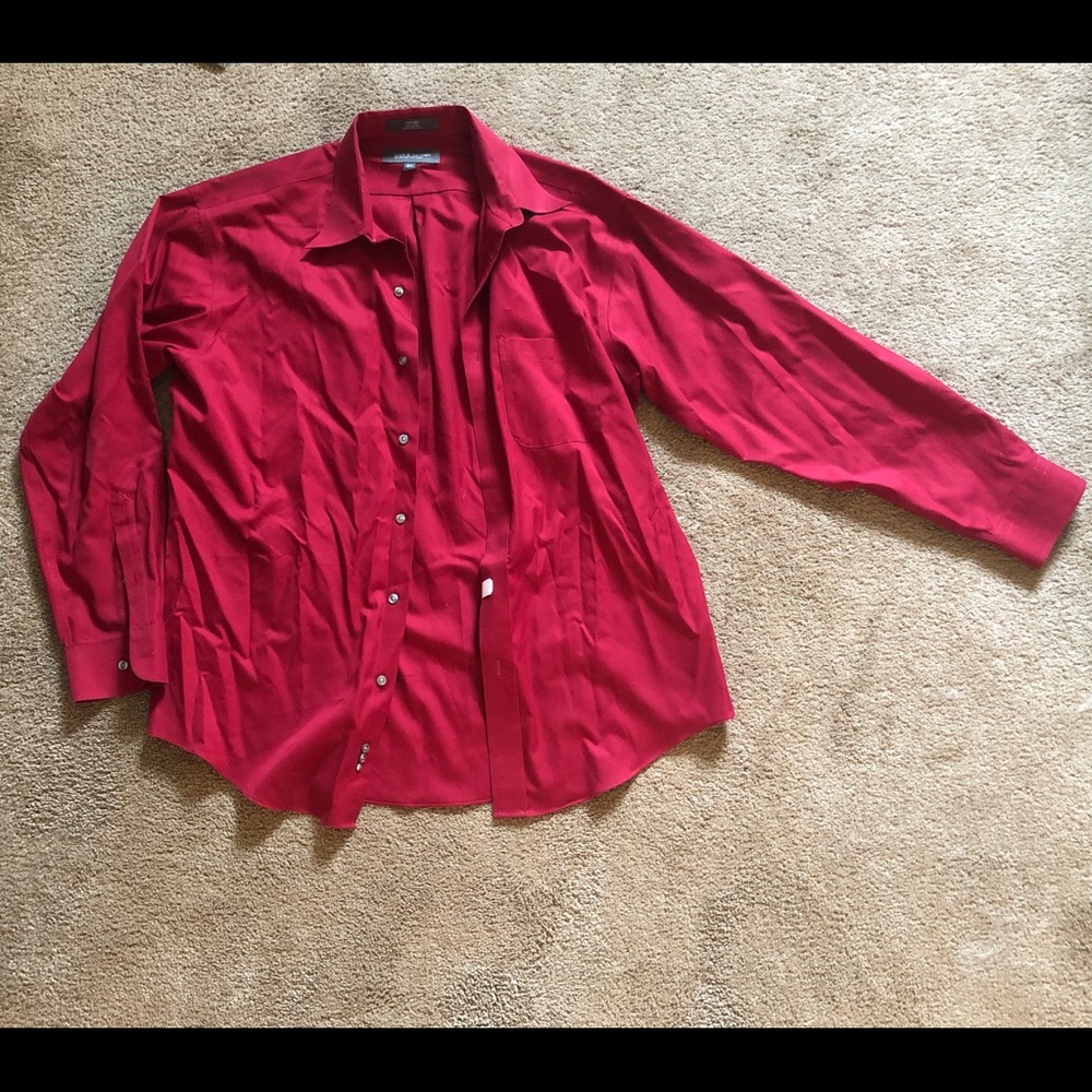 Red Men’s Shrt